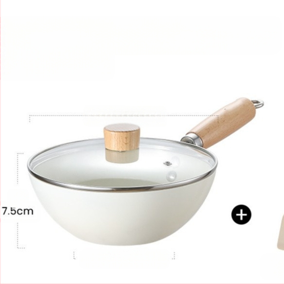 Väike 20 cm pikkune Jaapani stiilis majapidamispliit, katmata lame keedupott, induktsioonpliit, sobib väikestele wok-pannidele