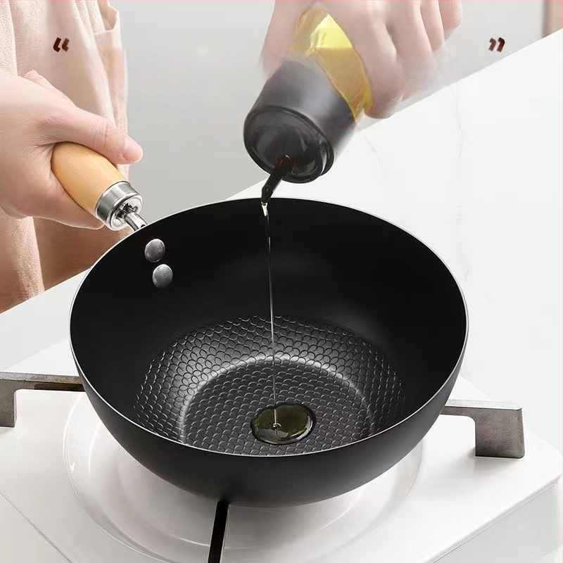 Väike 20 cm pikkune Jaapani stiilis majapidamispliit, katmata lame keedupott, induktsioonpliit, sobib väikestele wok-pannidele