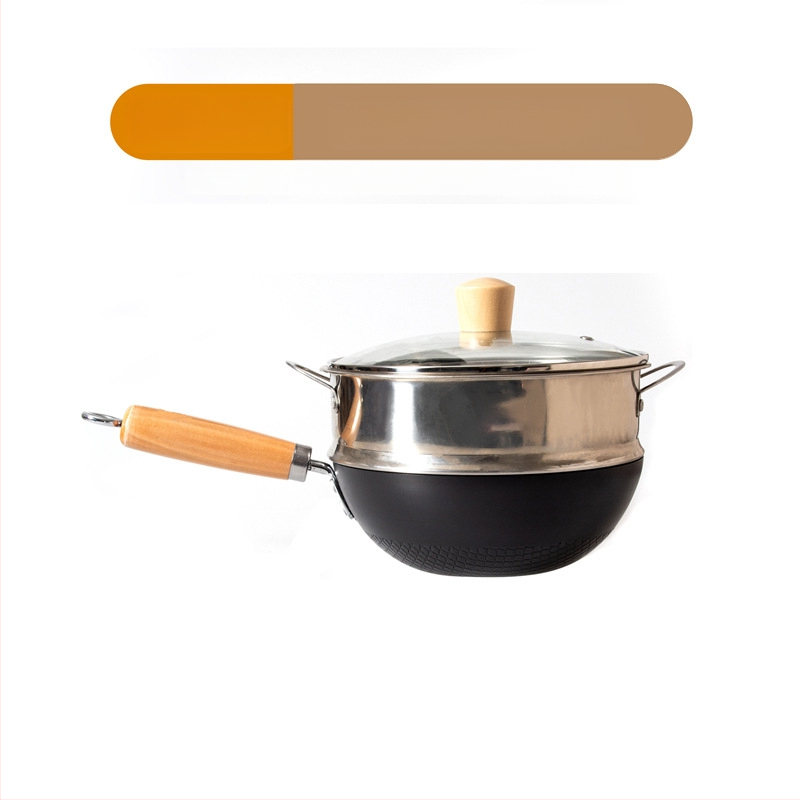 Väike 20 cm pikkune Jaapani stiilis majapidamispliit, katmata lame keedupott, induktsioonpliit, sobib väikestele wok-pannidele