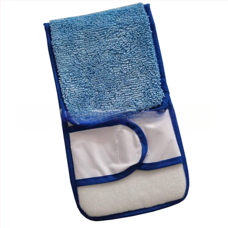 Prisitaikykite prie „Swiffer ReadyMop“ plokščios šluostės galvutės, šluostės priedų, šlapiam ir sausam pakeitimui