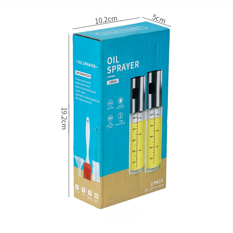 304 nerūdijančio plieno aliejaus įpurškimo butelis, kepsninės presas, purškiamo aliejaus įpurškimo butelis, virtuvės padažo acto aliejaus įpurškimas, nepralaidus stiklinis aliejaus puodas