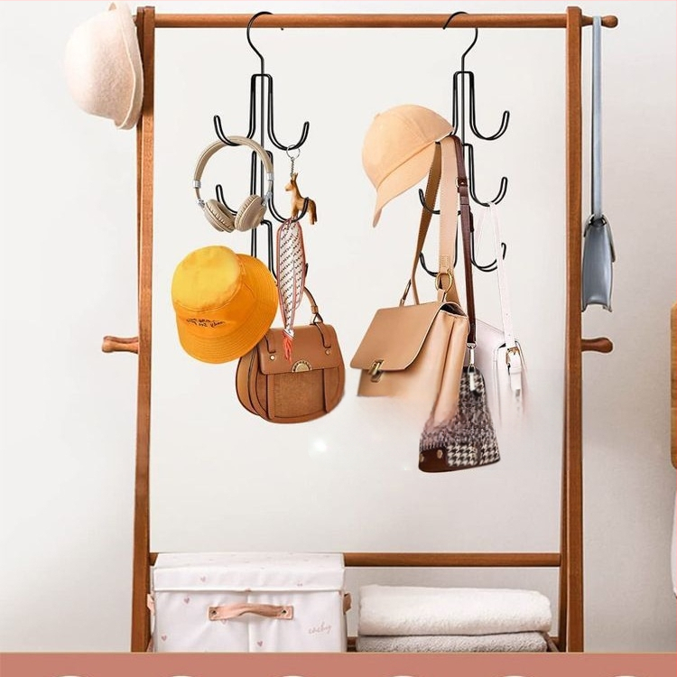 Namų spinta Daugiafunkcis krepšių kabliukas, kepurės raišteliai, šalikas, diržas, įėjimas, krepšių laikiklis