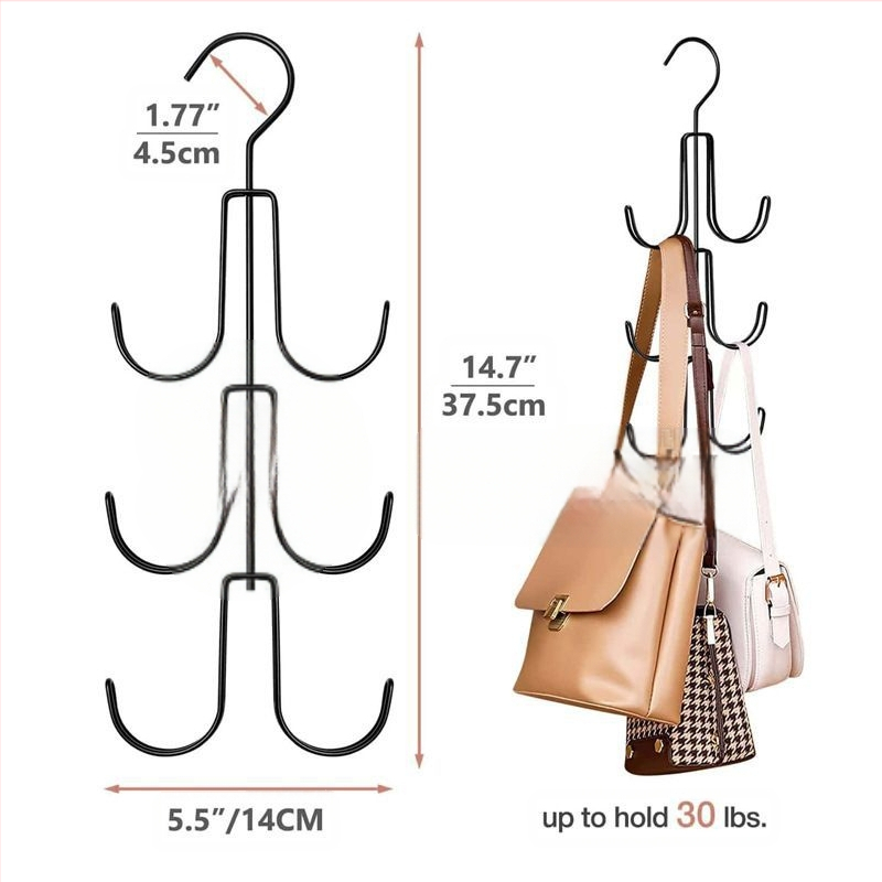 Namų spinta Daugiafunkcis krepšių kabliukas, kepurės raišteliai, šalikas, diržas, įėjimas, krepšių laikiklis