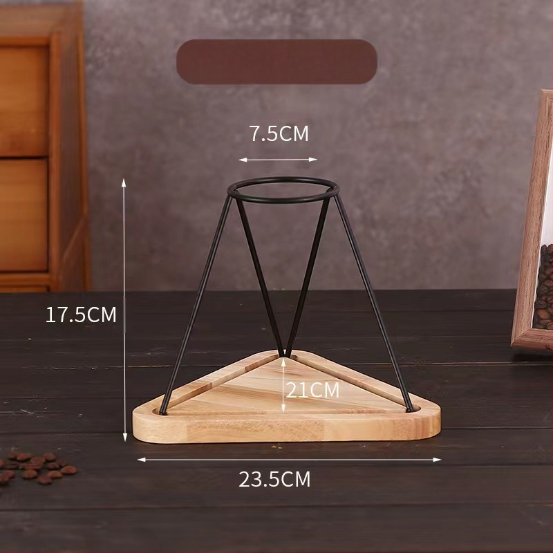 Käeshoitav kohviklamber Metallist filtritopsihoidik Tilkumislehter Filtritops Raudrest V60 Filtritopsihoidik