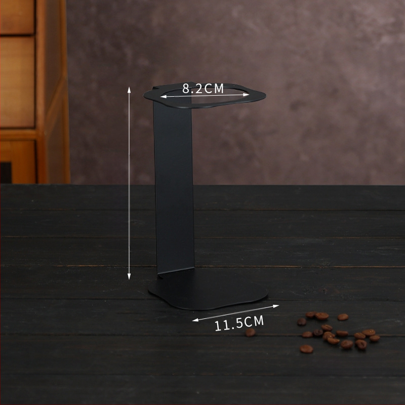 Käeshoitav kohviklamber Metallist filtritopsihoidik Tilkumislehter Filtritops Raudrest V60 Filtritopsihoidik