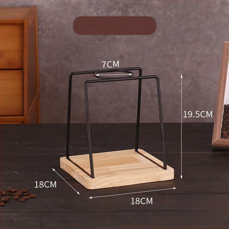 Käeshoitav kohviklamber Metallist filtritopsihoidik Tilkumislehter Filtritops Raudrest V60 Filtritopsihoidik