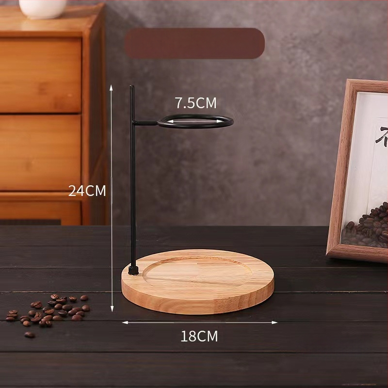 Käeshoitav kohviklamber Metallist filtritopsihoidik Tilkumislehter Filtritops Raudrest V60 Filtritopsihoidik