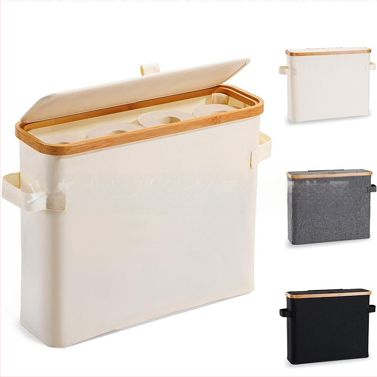 Tarpvalstybinis nešvarių drabužių krepšys miegamajam su vidiniu krepšiu ir dangčiu, sulankstomas bambuko ir medžio nešvarių drabužių laikymo krepšys vonios kambariui, didelis nešvarių drabužių krepšys