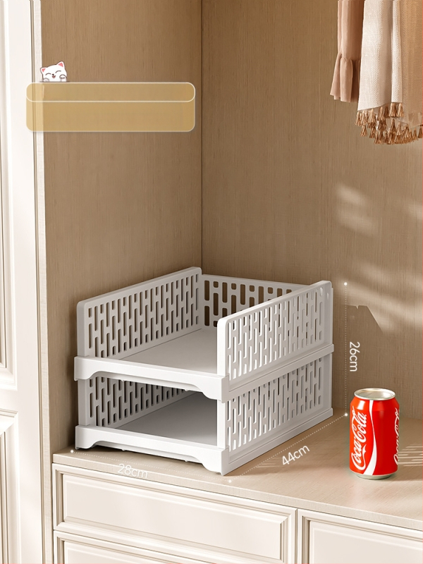 Гардероб за съхранение на многопластови дрехи за дома, спалня, тип чекмедже, куха кутия за съхранение, удебелена преграда