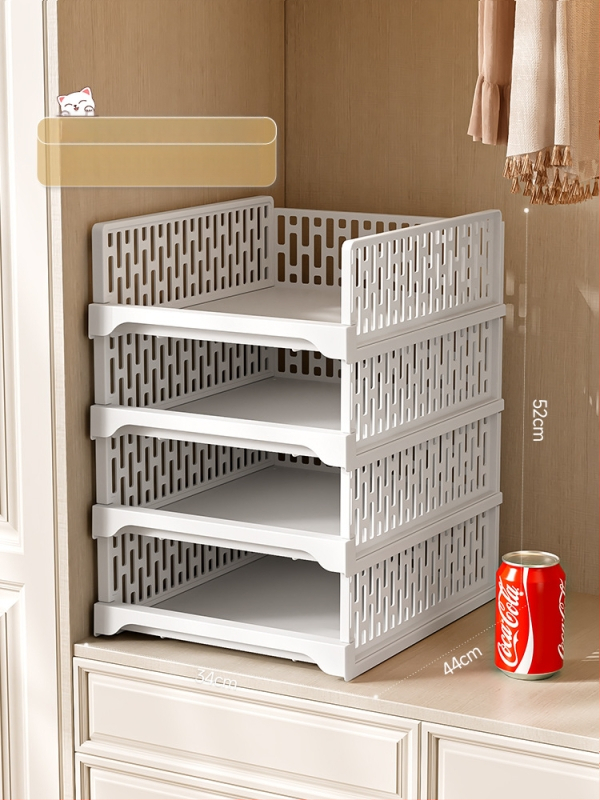 Гардероб за съхранение на многопластови дрехи за дома, спалня, тип чекмедже, куха кутия за съхранение, удебелена преграда