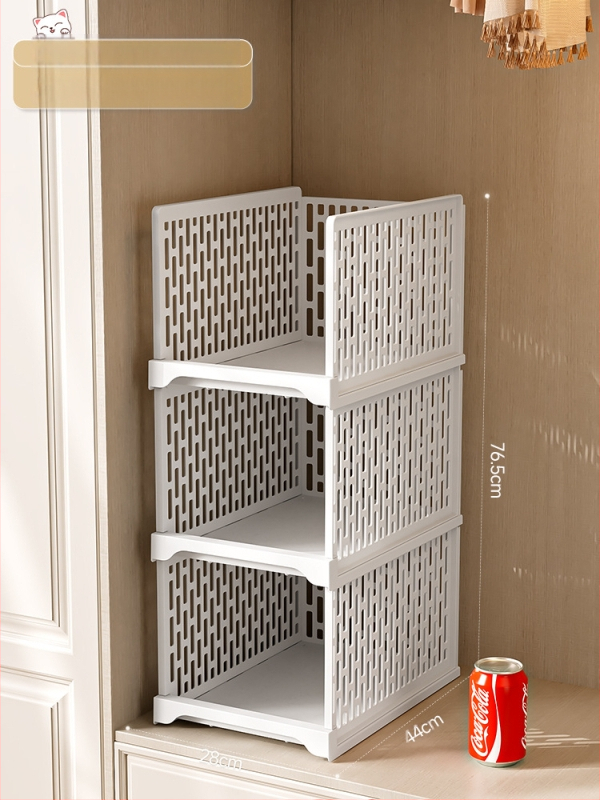 Гардероб за съхранение на многопластови дрехи за дома, спалня, тип чекмедже, куха кутия за съхранение, удебелена преграда