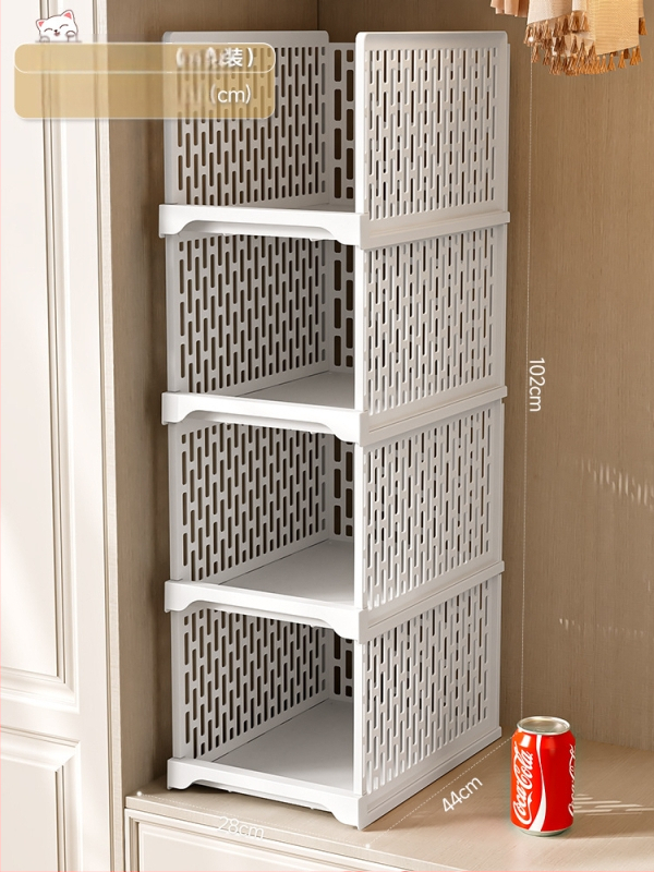 Гардероб за съхранение на многопластови дрехи за дома, спалня, тип чекмедже, куха кутия за съхранение, удебелена преграда