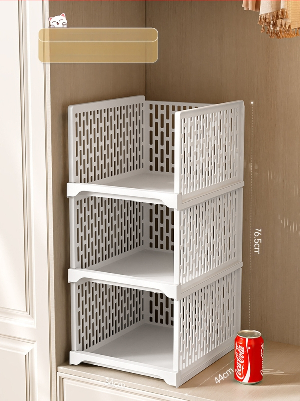 Гардероб за съхранение на многопластови дрехи за дома, спалня, тип чекмедже, куха кутия за съхранение, удебелена преграда