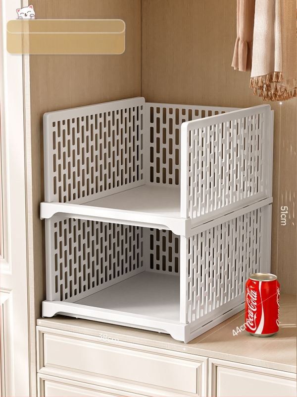 Гардероб за съхранение на многопластови дрехи за дома, спалня, тип чекмедже, куха кутия за съхранение, удебелена преграда