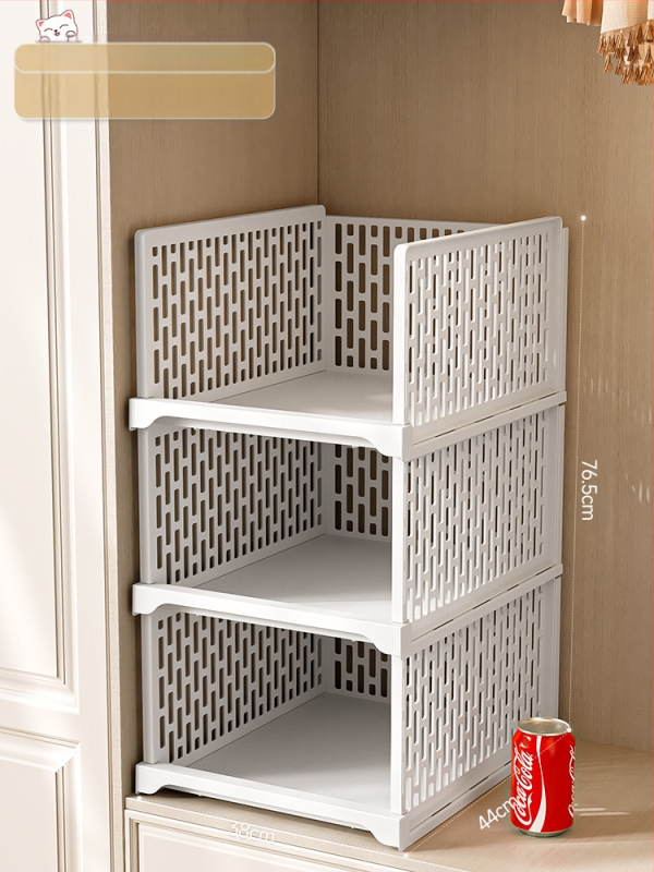 Гардероб за съхранение на многопластови дрехи за дома, спалня, тип чекмедже, куха кутия за съхранение, удебелена преграда