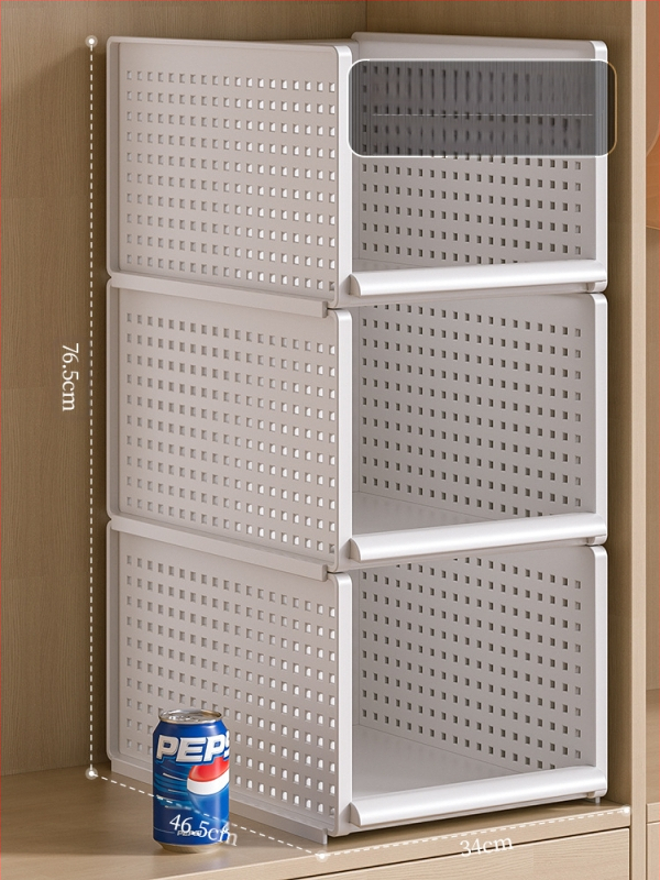 Гардероб за съхранение на многопластови дрехи за дома, спалня, тип чекмедже, куха кутия за съхранение, удебелена преграда