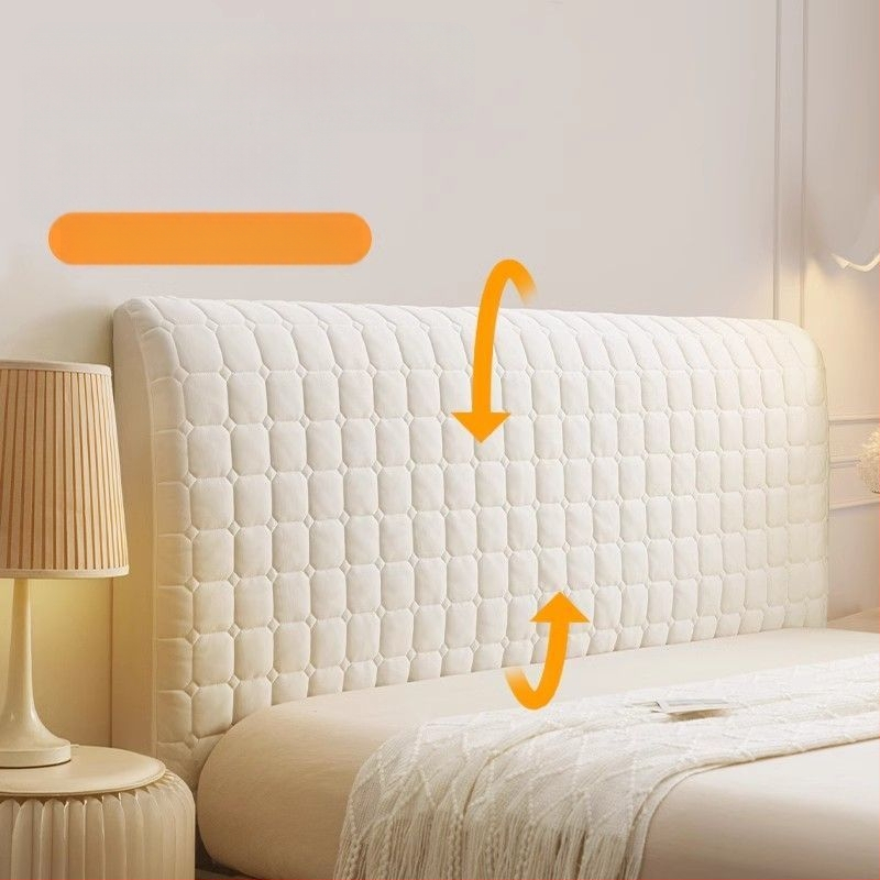 2025 m. naujas latekso vėsinamasis lovos užtiesalas, sutankintas medinis lovos minkštas paketas, dulkėms atsparus, viskas įskaičiuota neutralus lovos galinis užvalkalas