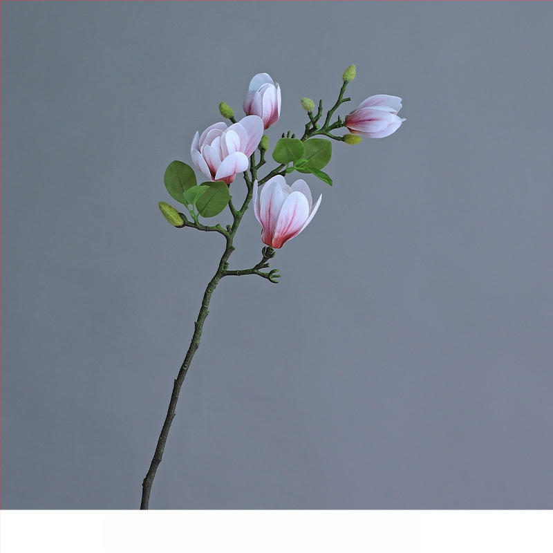 Svetainės kiniškų gėlių papuošalai gėlininkystės netikros gėlės dirbtinių gėlių pojūtis stalo dekoravimas namų šviesa prabangi magnolija