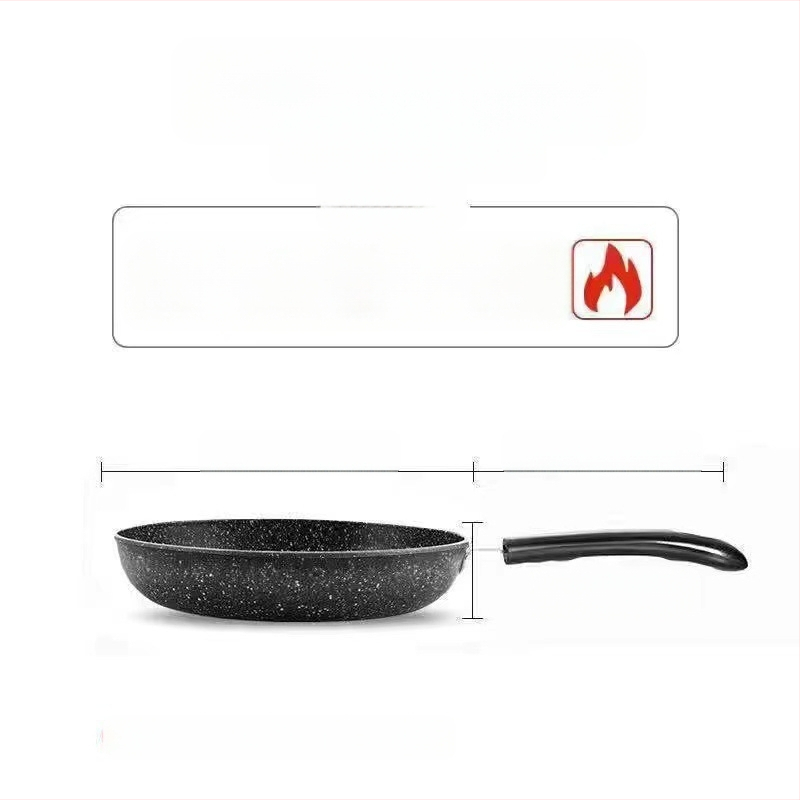 Vokiška nerūdijančio plieno „Wok“ keptuvė su nelimpančia danga, be dūmų, indukcinė viryklė, dujinė „Universal Wok XH“