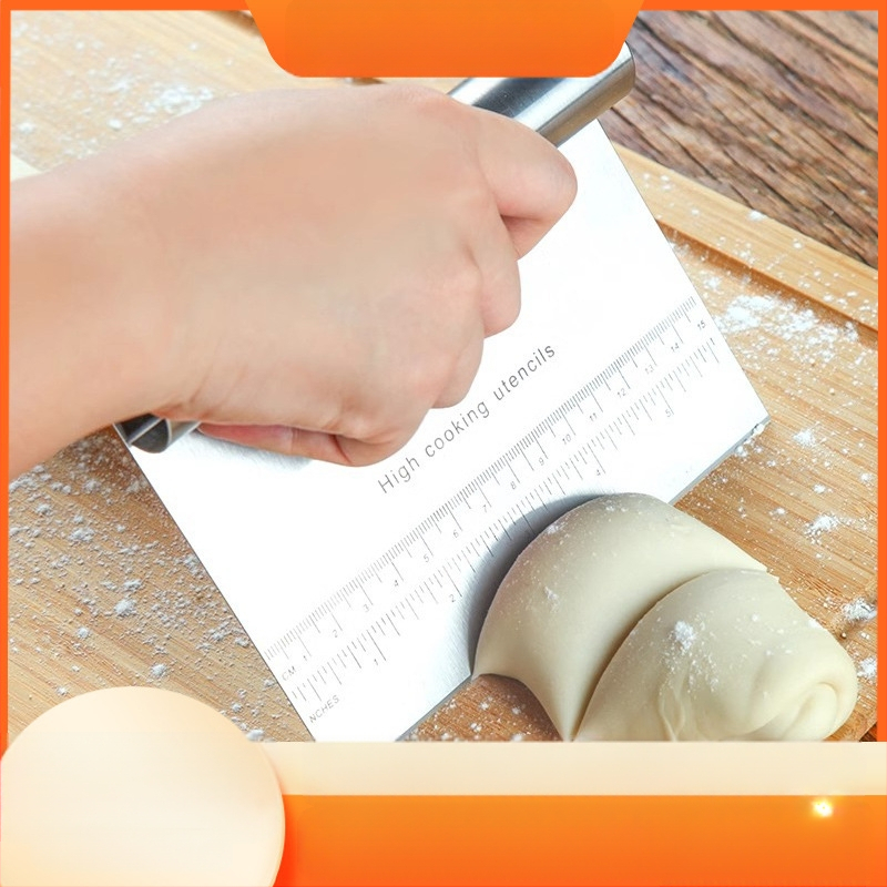 Spetsiaalne piiriülene nuudlilõikur Fritüüri kaabits pitsaleivale aurutatud leivale leivaküpsetamise viilutamise tööriist roostevabast terasest kaabits