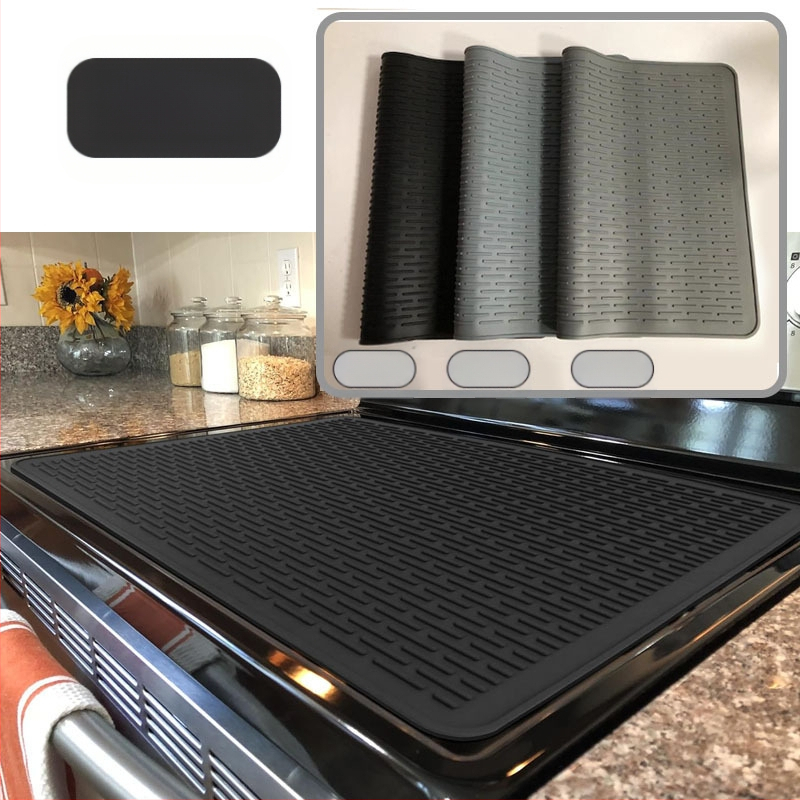 Amazon szilikon tűzhelyszőnyeg indukciós tűzhely szigetelővédő szőnyeg tűzhely felső fedél multifunkcionális mosogatószőnyeg lebomló és környezetbarát