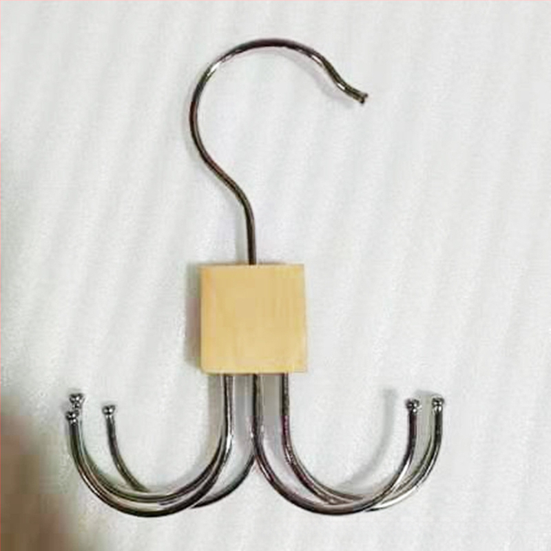 Kūrybingas pasukamas daugiafunkcis šešių nagų kabliukas, paltas, gobtuvas, pakabinamas krepšys, šalikas, drabužių spintos laikymo lentynėlė, durų pakaba