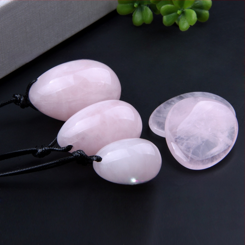 Tehase kohandatud naturaalsest pulberkristallist naiste massaažikomplekt sünnitusjärgseks tussu-muna-muna-pöidlamassaažiks