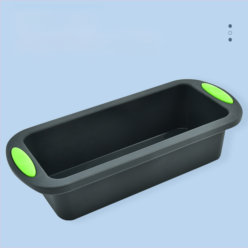 Tehase hulgimüügi silikoonist kahevärviline ristkülikukujuline röstsaiakoogi taldrik kodukoogivormi leivavormi küpsetamisriistad