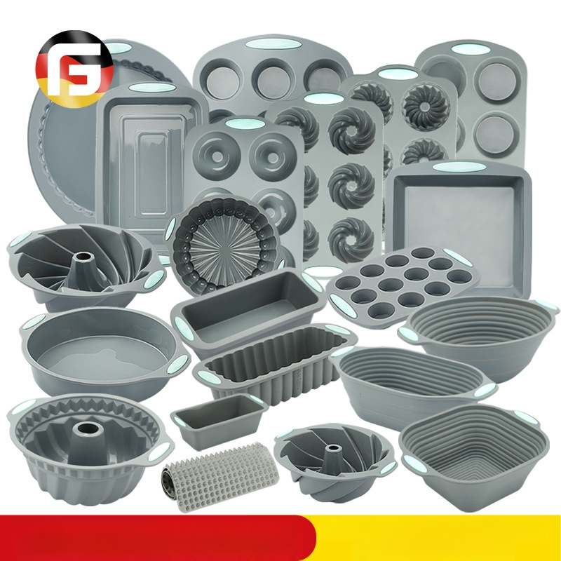 Amazoni kõrge temperatuurikindel silikoonist koogivorm Qi Feng küpsise röstsaia muffini tassi mittenakkuva koogivormi küpsetusvorm