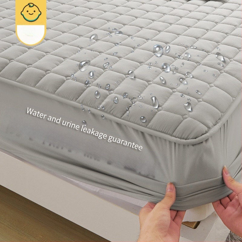 A-klassi veekindel lina, nahasõbralik uriinibarjääri madratsikaitse, voodipesukate, padjapüüri kolmeosaline komplekt, veekindel ja hingav hulgimüük