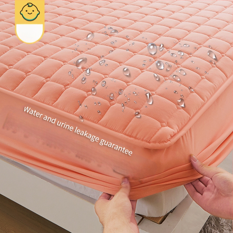 A-klassi veekindel lina, nahasõbralik uriinibarjääri madratsikaitse, voodipesukate, padjapüüri kolmeosaline komplekt, veekindel ja hingav hulgimüük