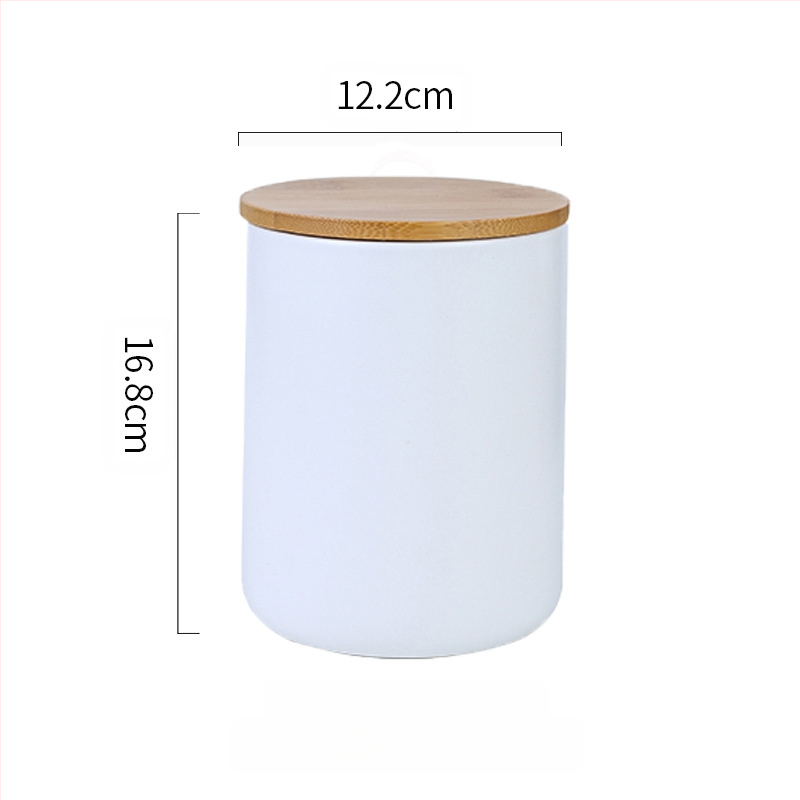 Nordijska keramička staklenka Kućanska zatvorena staklenka Staklenka za čaj Velika staklenka Kuhinjska staklenka za pohranu žitarica Staklenka za pohranu Kava