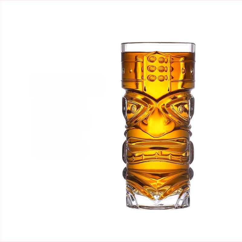 Hawaii tiki kruus tiki tass kokteilitass grimass iidol õlletass puuviljamahl puuviljavein külm jook klaas