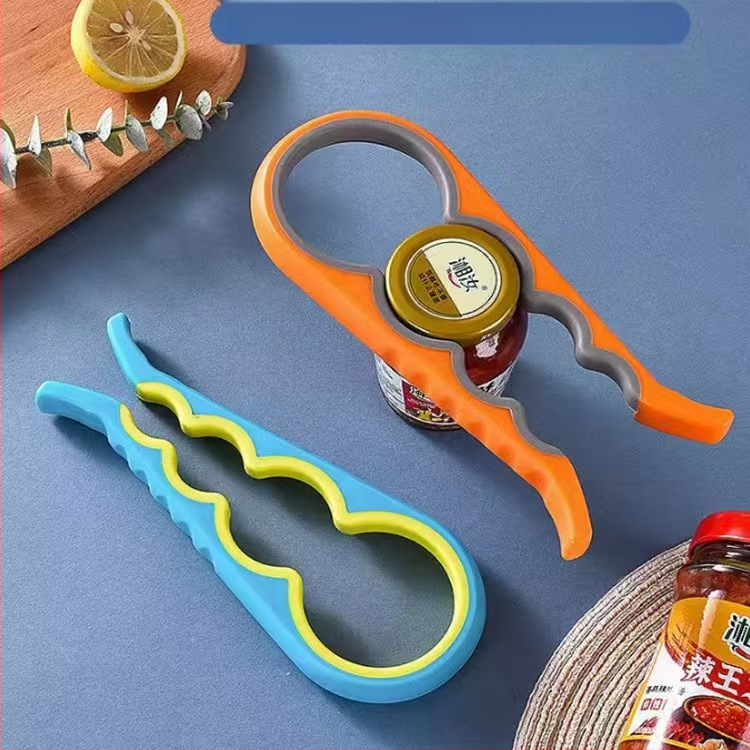 Keturi viename daugiafunkcis butelių atidarytuvas, buitinis skardinių atidarytuvas, darbo jėgą taupantis dangtelio atidarytuvas, alaus dangtelio atidarytuvas, virtuvės dangtelio atidarytuvas