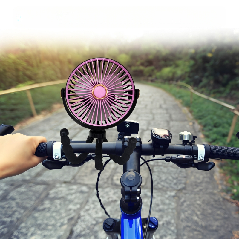 tarpvalstybinis aštuonkojo rankinis ventiliatorius, įkraunamas su USB, lauko bendrabučio stalinis, patogus daugiafunkcis sulankstomas aštuonkojo ventiliatorius