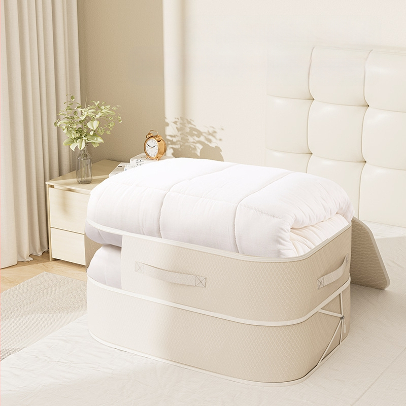 Vizualiai drėgmei atspari, miltligei atspari drabužių pūkinė striukė, keturių dalių komplektas, antklodė, laikymo krepšys, drabužių spintos laikymo krepšys, perkraustymo krepšys