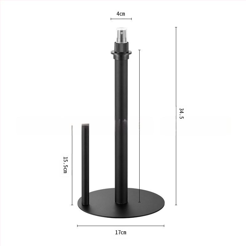 Vertikalus nerūdijančio plieno slopinantis servetėlių laikiklis virtuvei, vonios kambario spintelei, ritininio popieriaus laikiklis, nepraduriantis mobiliojo telefono stovas, dvigubos paskirties servetėlių laikiklis