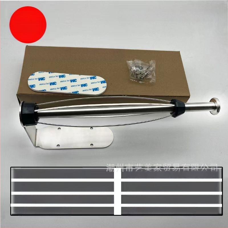 Vertikalus nerūdijančio plieno slopinantis servetėlių laikiklis virtuvei, vonios kambario spintelei, ritininio popieriaus laikiklis, nepraduriantis mobiliojo telefono stovas, dvigubos paskirties servetėlių laikiklis