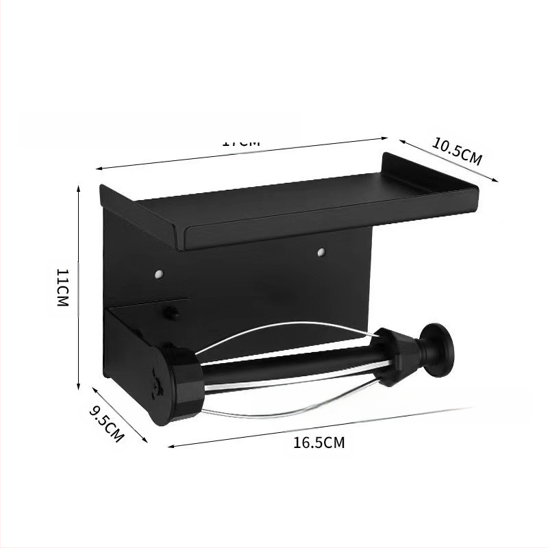Vertikalus nerūdijančio plieno slopinantis servetėlių laikiklis virtuvei, vonios kambario spintelei, ritininio popieriaus laikiklis, nepraduriantis mobiliojo telefono stovas, dvigubos paskirties servetėlių laikiklis