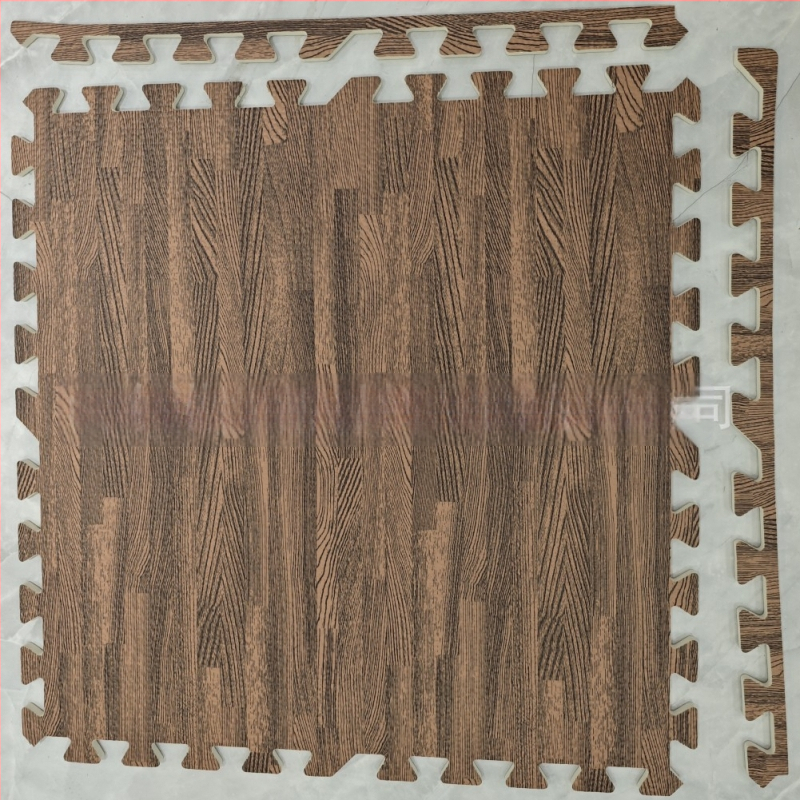 Vaikų miegamojo didelio ploto „Tatami“ buitinis grindų kilimėlis, apsaugantis nuo kritimo, medžio grūdų putplasčio grindų kilimėlis, sujungiantis laipiojimo kilimėlį