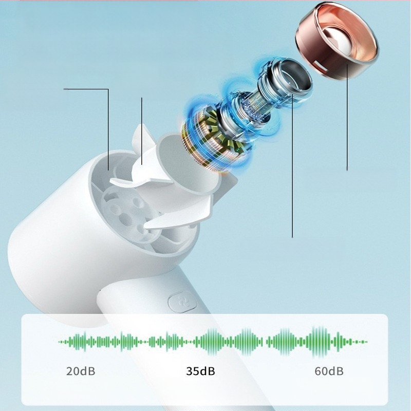 Naujas mažas ventiliatorius, nešiojamas mini turbina, mažas nešiojamas USB karabinas, lauko bešepetis ventiliatorius, gatvės prekystalio didmeninė prekyba