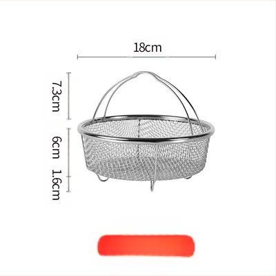 Sautētas gaļas speciālais režģis, ūdensnecaurlaidīgs režģis, nūdeļu vārīšanas režģis, nerūsējošā tērauda tvaicētājs, tvaika nodalījums, pretsalipes katls, zupas spainis, tīkls