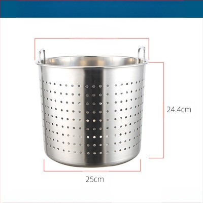 Sautētas gaļas speciālais režģis, ūdensnecaurlaidīgs režģis, nūdeļu vārīšanas režģis, nerūsējošā tērauda tvaicētājs, tvaika nodalījums, pretsalipes katls, zupas spainis, tīkls