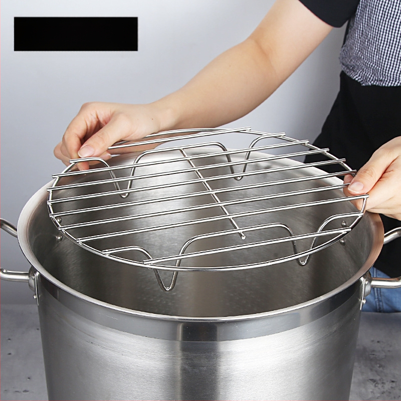 Sautētas gaļas speciālais režģis, ūdensnecaurlaidīgs režģis, nūdeļu vārīšanas režģis, nerūsējošā tērauda tvaicētājs, tvaika nodalījums, pretsalipes katls, zupas spainis, tīkls