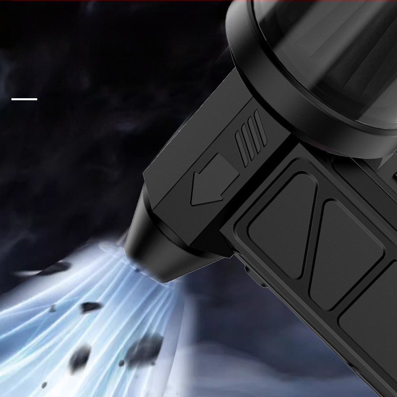 Tarpvalstybinis smurtinis ventiliatorius, pūtimas ir siurbimas, integruotas 60 milijonų turbinos variklis, bešepetis įkrovimas, galingas vėjo greitaeigis rankinis dulkių siurblys