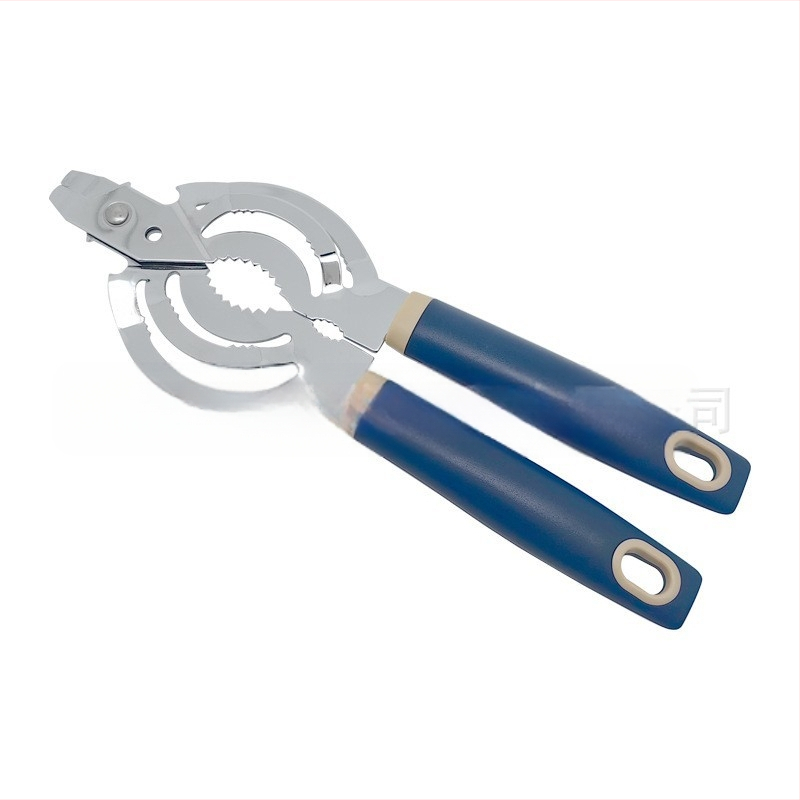 Didmeninė prekyba nerūdijančio plieno daugiafunkciniu butelių atidarytuvu, skardinių atidarytuvo artefaktu, neslystančiu, pasukamu butelio kamšteliu