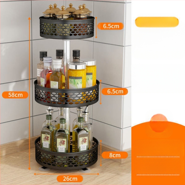 Stalak za pohranu grickalica Stalak za pohranu grickalica Ormarić za pohranu Kolica Rotirajuća kutija za pohranu Višeslojna Voće za dnevnu sobu