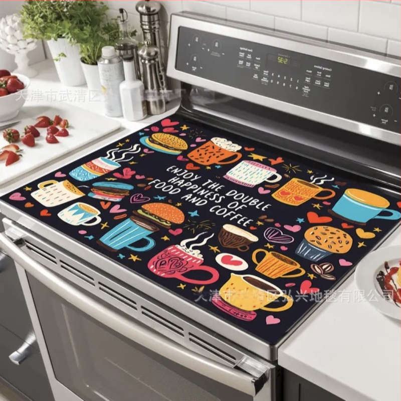 Uus piiriülene multifunktsionaalne päikesekaitsekreemiga puidutrükiga alusmatt, imav libisemiskindel matt, köögi oluline pliidi tolmumatt