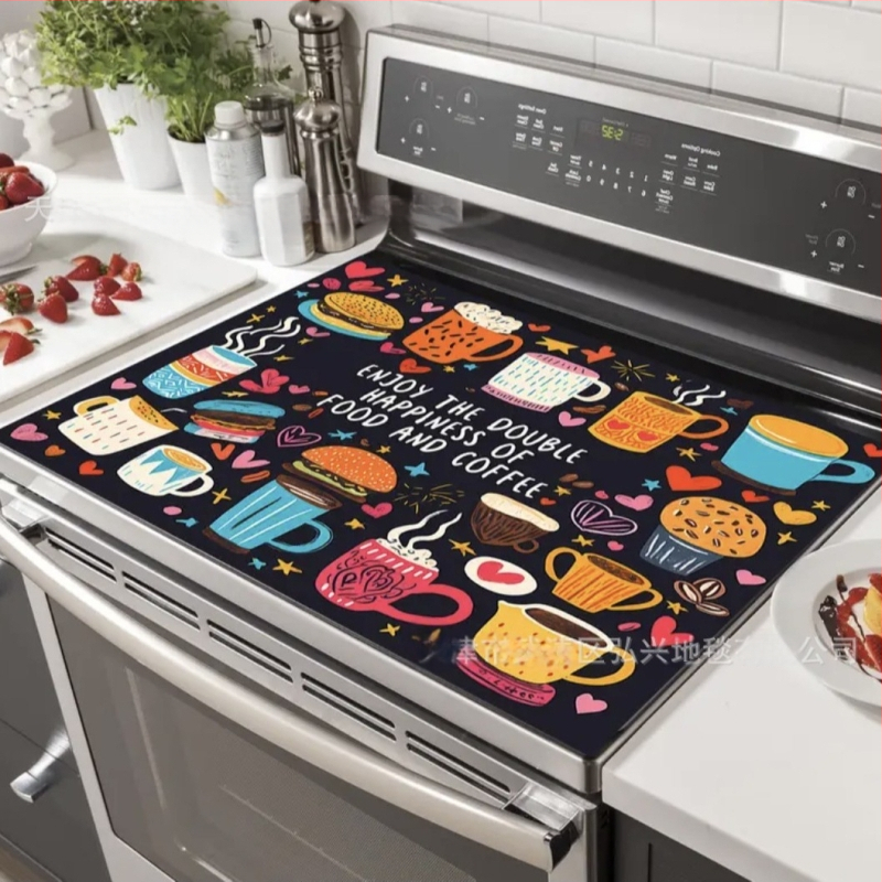 Uus piiriülene multifunktsionaalne päikesekaitsekreemiga puidutrükiga alusmatt, imav libisemiskindel matt, köögi oluline pliidi tolmumatt