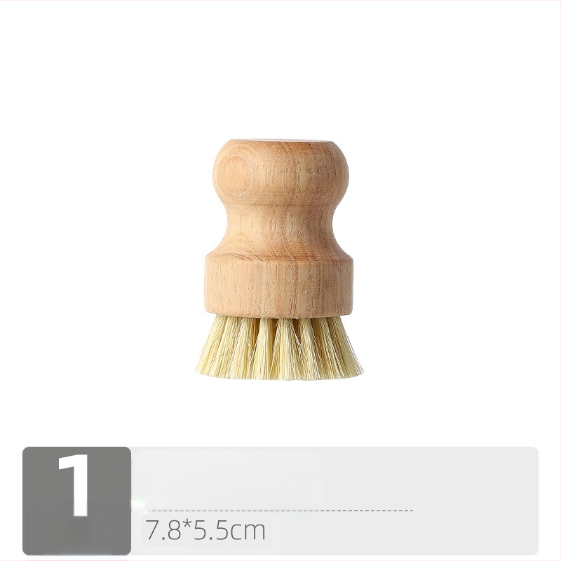 Pārrobežu trauku mazgāšanas birstes poda artefakts mājsaimniecības virtuves rīki birstes pods ar īsu rokturi dabīgā sizala kokosriekstu tīrīšana